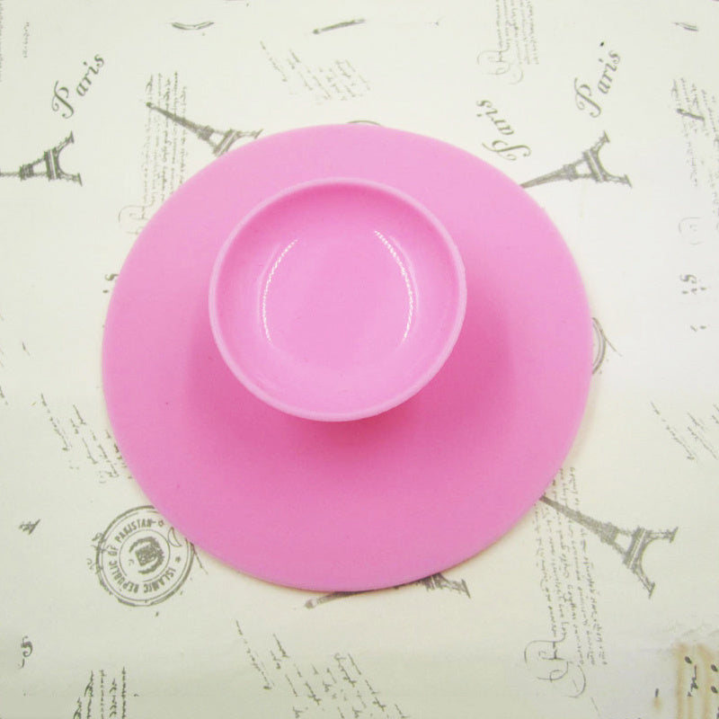 Silicone scrub pad