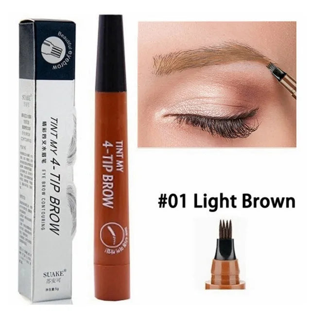 Microblend 5-Color Waterproof Eyebrow Pen