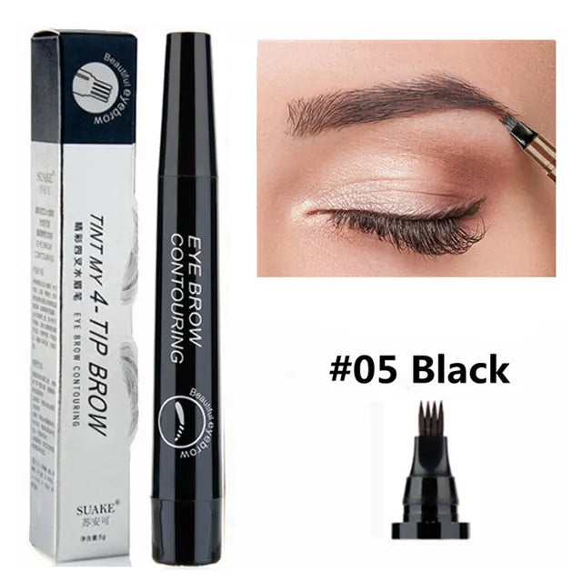 Microblend 5-Color Waterproof Eyebrow Pen