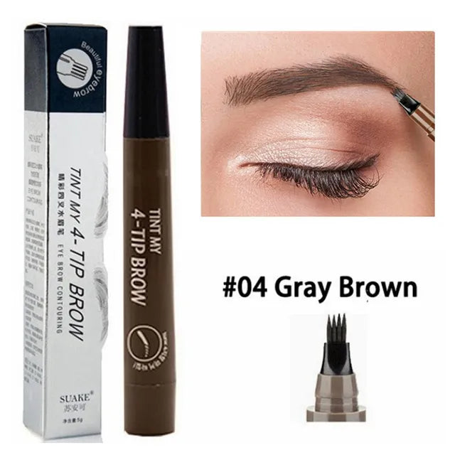 Microblend 5-Color Waterproof Eyebrow Pen