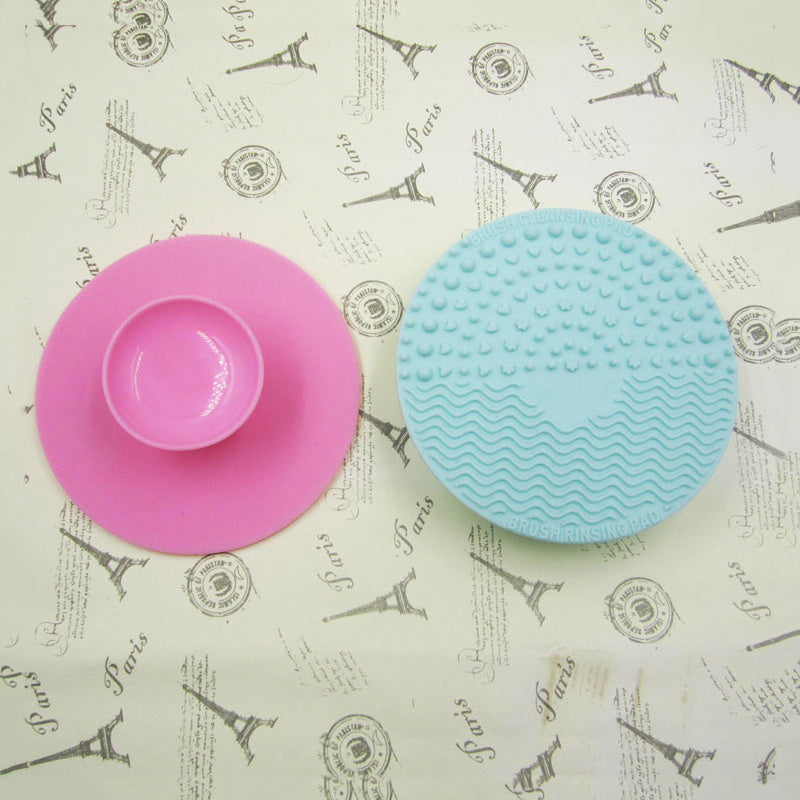 Silicone scrub pad