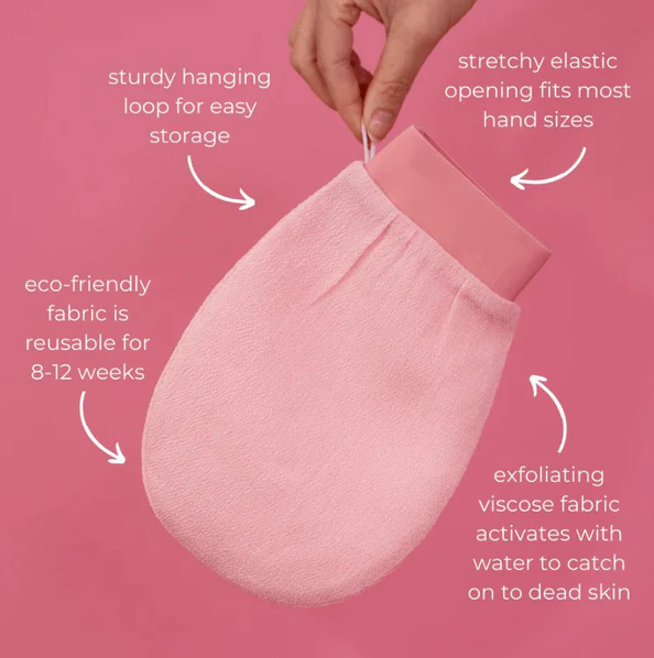 Glow Renew Mitt – Deep Exfoliating Glove for Tanned Skin